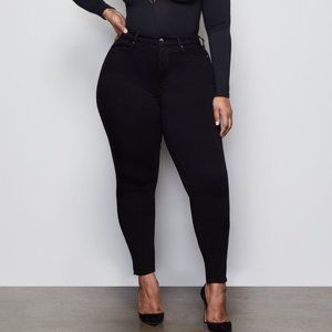 Good American Good Waist Black Jeans / 16